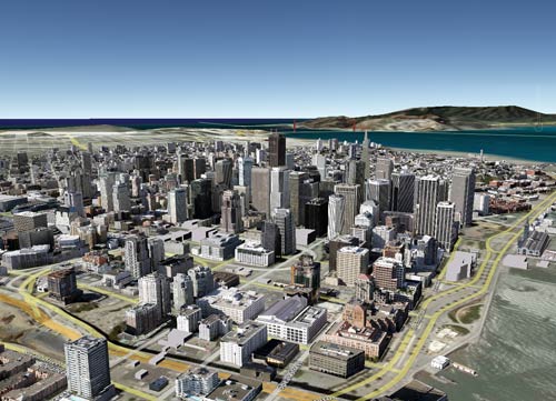 La Nueva Versión De Google Earth Incluye Estructuras 3-D Realísticos