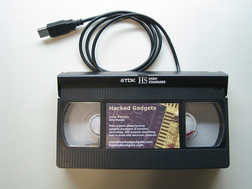 Convirtiendo una cinta de VHS en una memoria USB